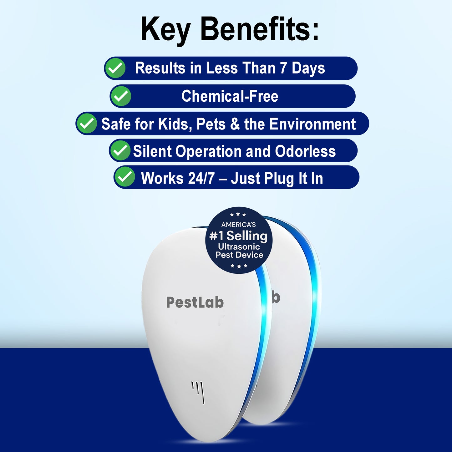 3x PestLab™ Pest Repellers