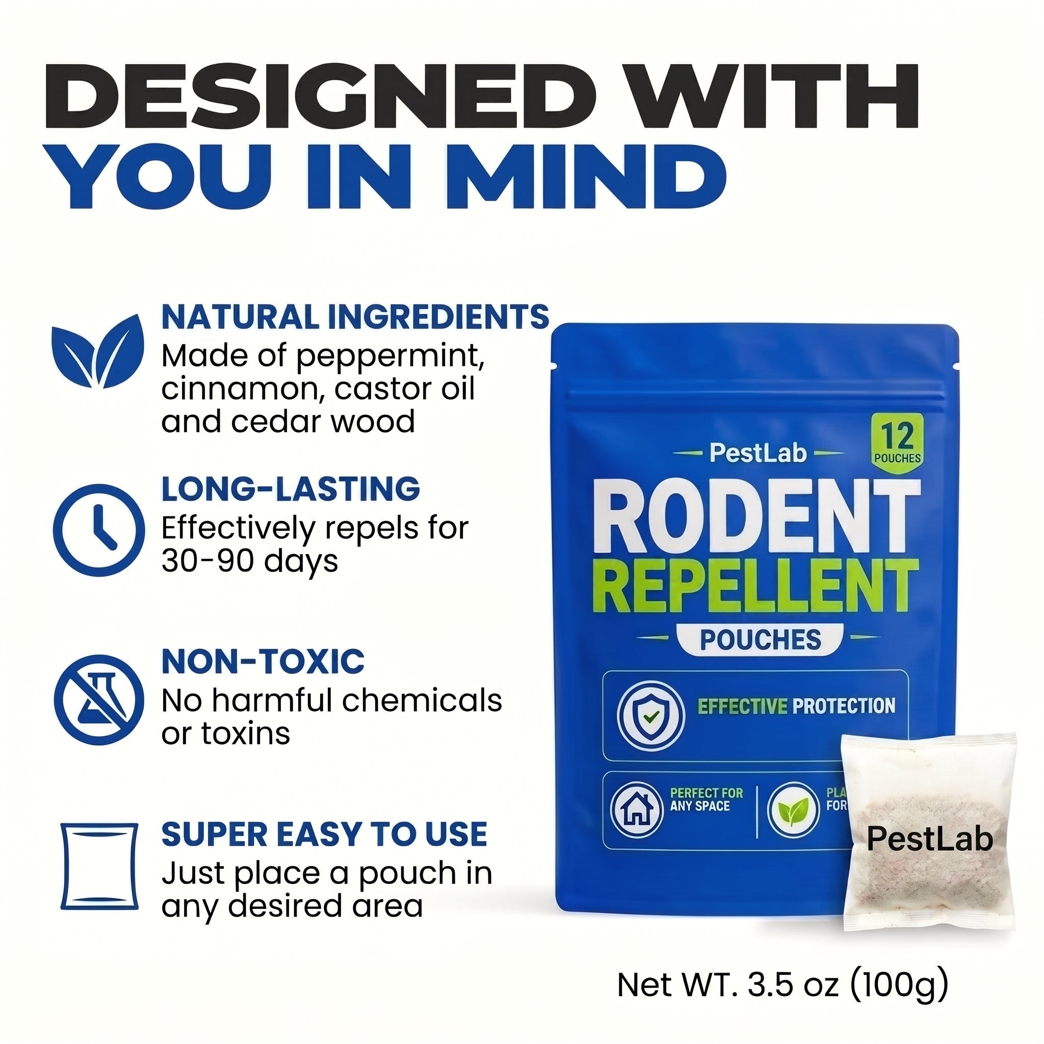 Gopher Repellent Pouches