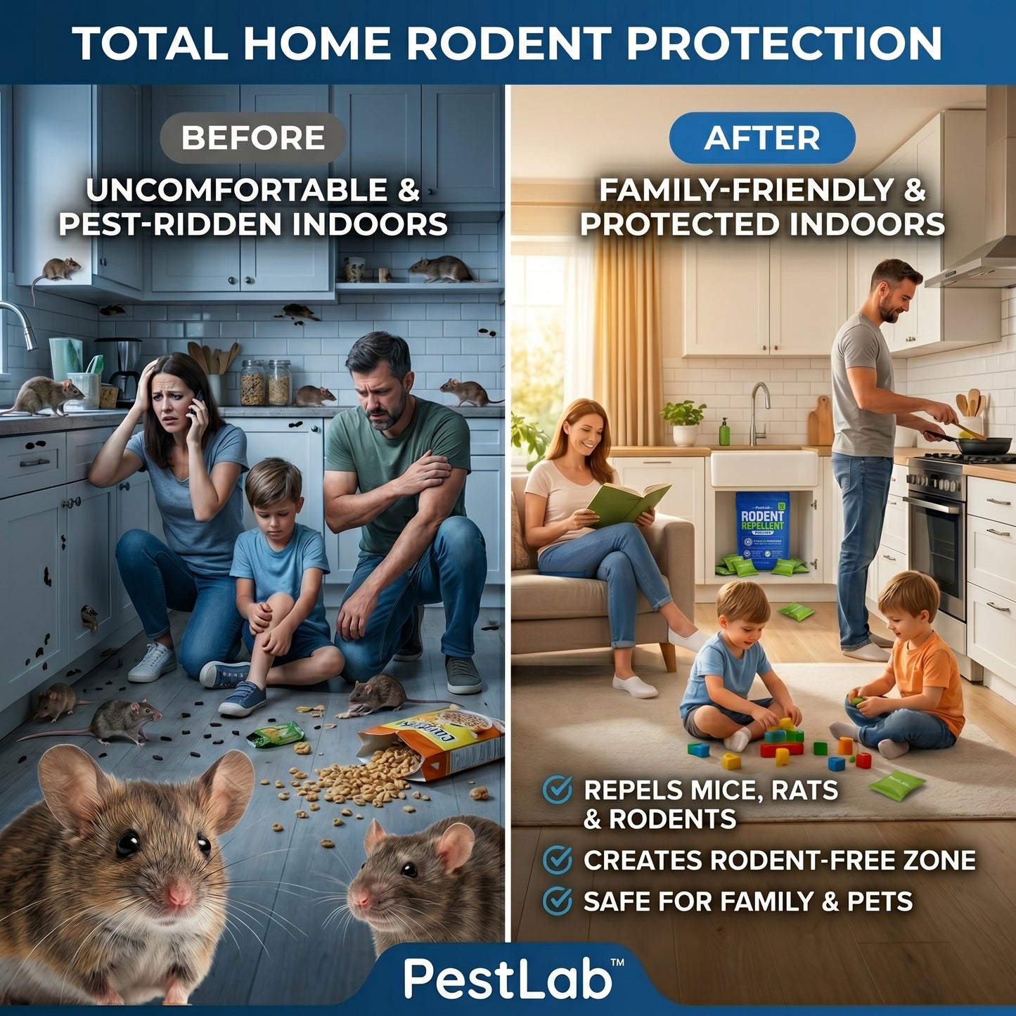 Rodent Repellent Pouches