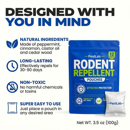 Rodent Repellent Pouches